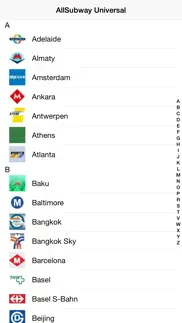 allsubway universal iphone screenshot 2
