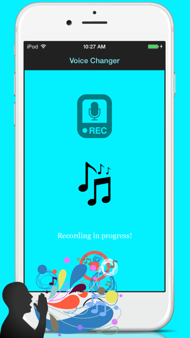 Voice Changer - Change the pitch of your Music and talk like a man or woman Screenshot