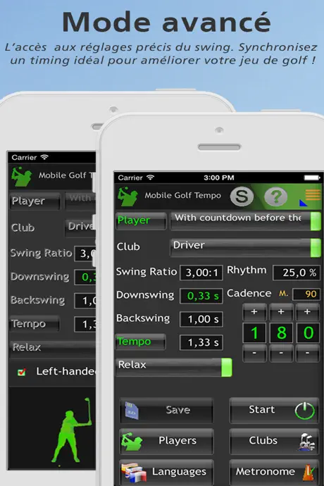 Mobile Golf Tempo