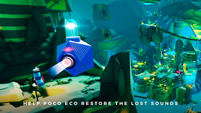 ‎Adventures of Poco Eco - Lost Sounds: Experience Music and Animation Art in an Indie Game スクリーンショット