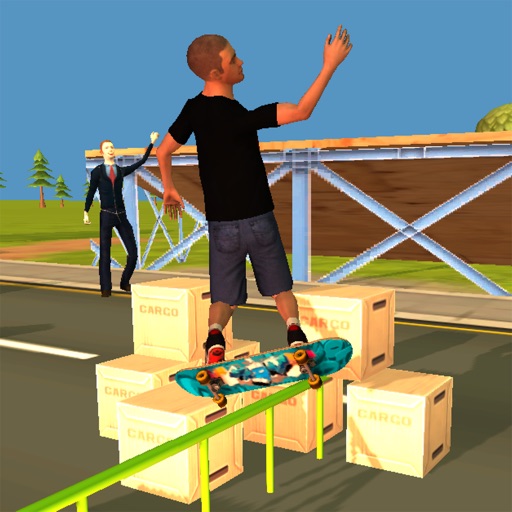 Skater Dude 3D Simulator iOS App