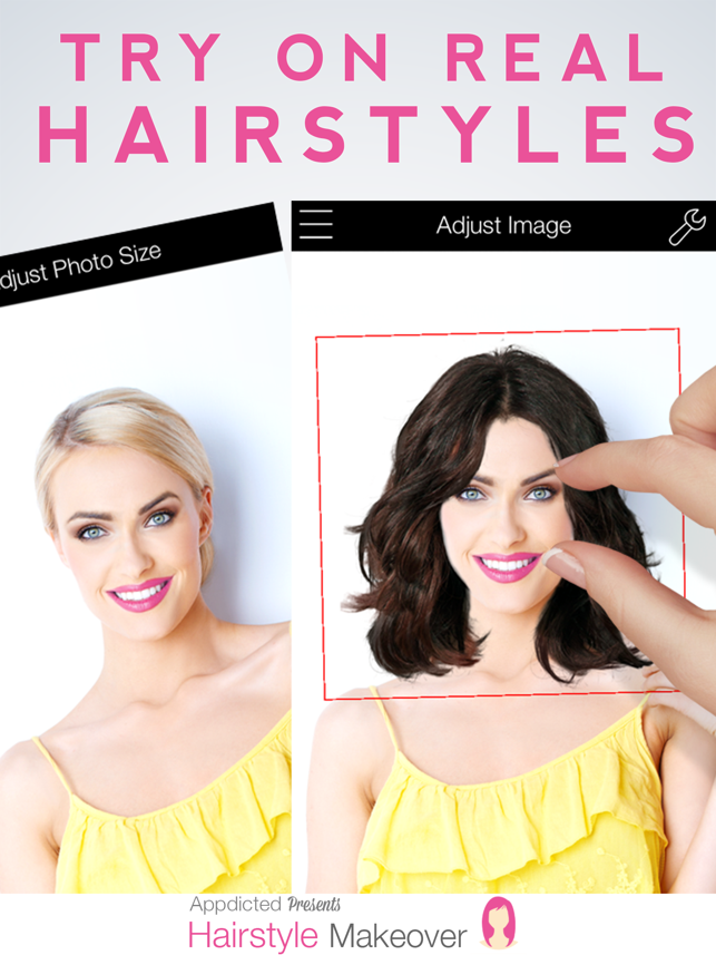 ‎Hairstyle Makeover Premium - Use your camera to try on a new hairstyle Screenshot