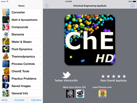 Screenshot #4 pour Chemical Engineering AppSuite HD