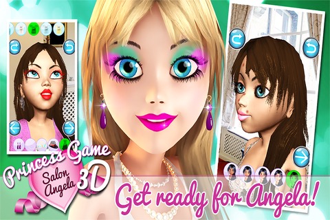 Princess Game: Salon Angela 3Dのおすすめ画像1