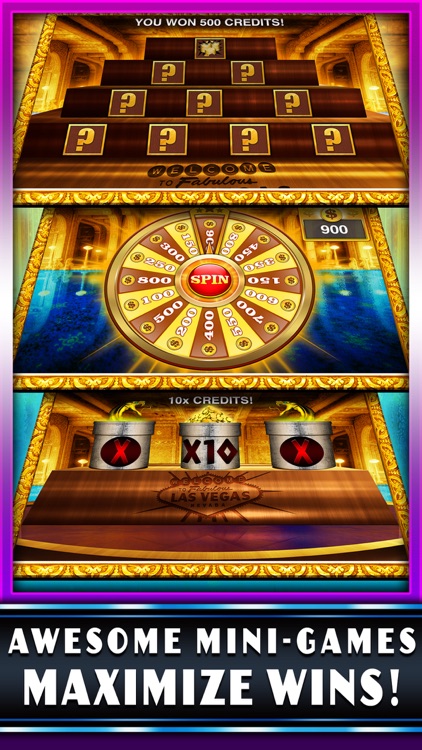 Slots House of Gold! FREE Fun Vegas Casino of the Jackpot Palace Inferno! screenshot-3