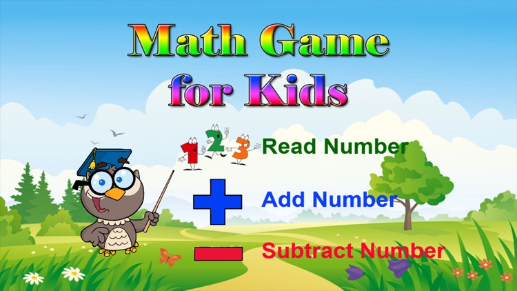 Math Game for Kids Addition Subtraction and Counting Number