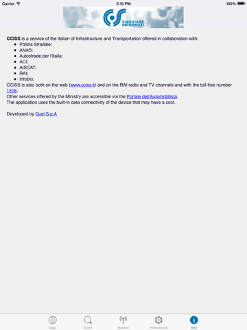 iCCISS Pro iPad screenshot