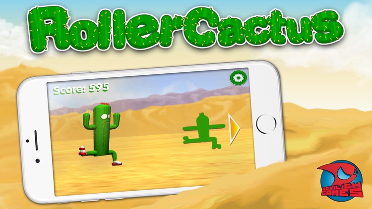 Roller Cactus 3D screenshot-3