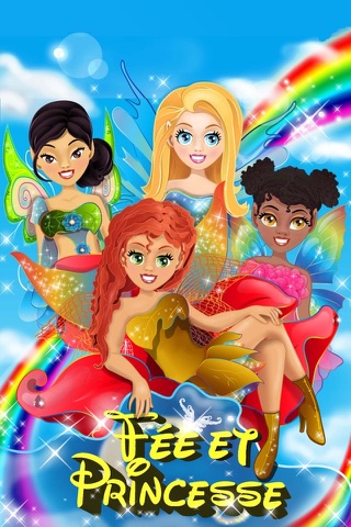 Fairy Dress Up Games with Fashion Princess for Girls HD screenshot 2