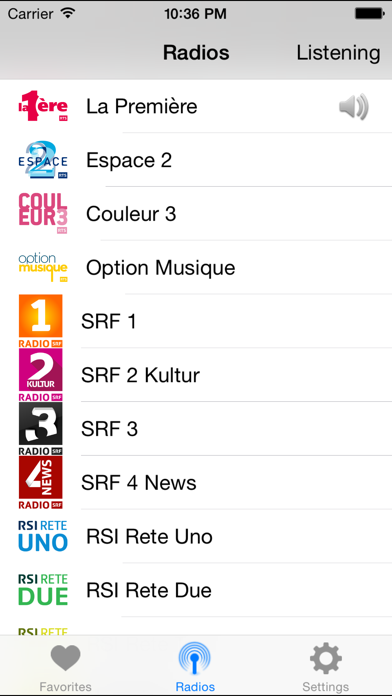 Screenshot #3 pour Radios Suisse