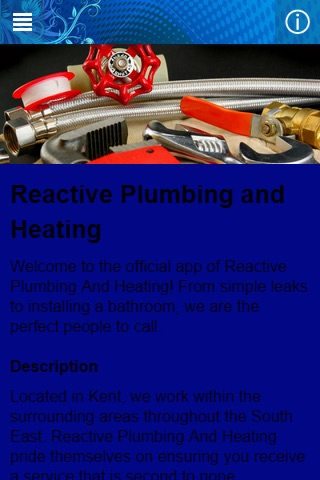 Reactive Plumbing and Heating screenshot 2