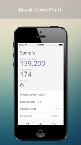 Calculating break-even point - TonTon screenshot 1