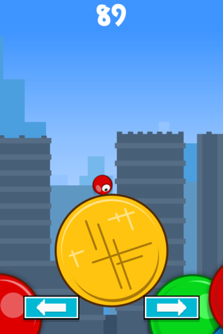 Circle Runner vs Red Ball FREE screenshot 2