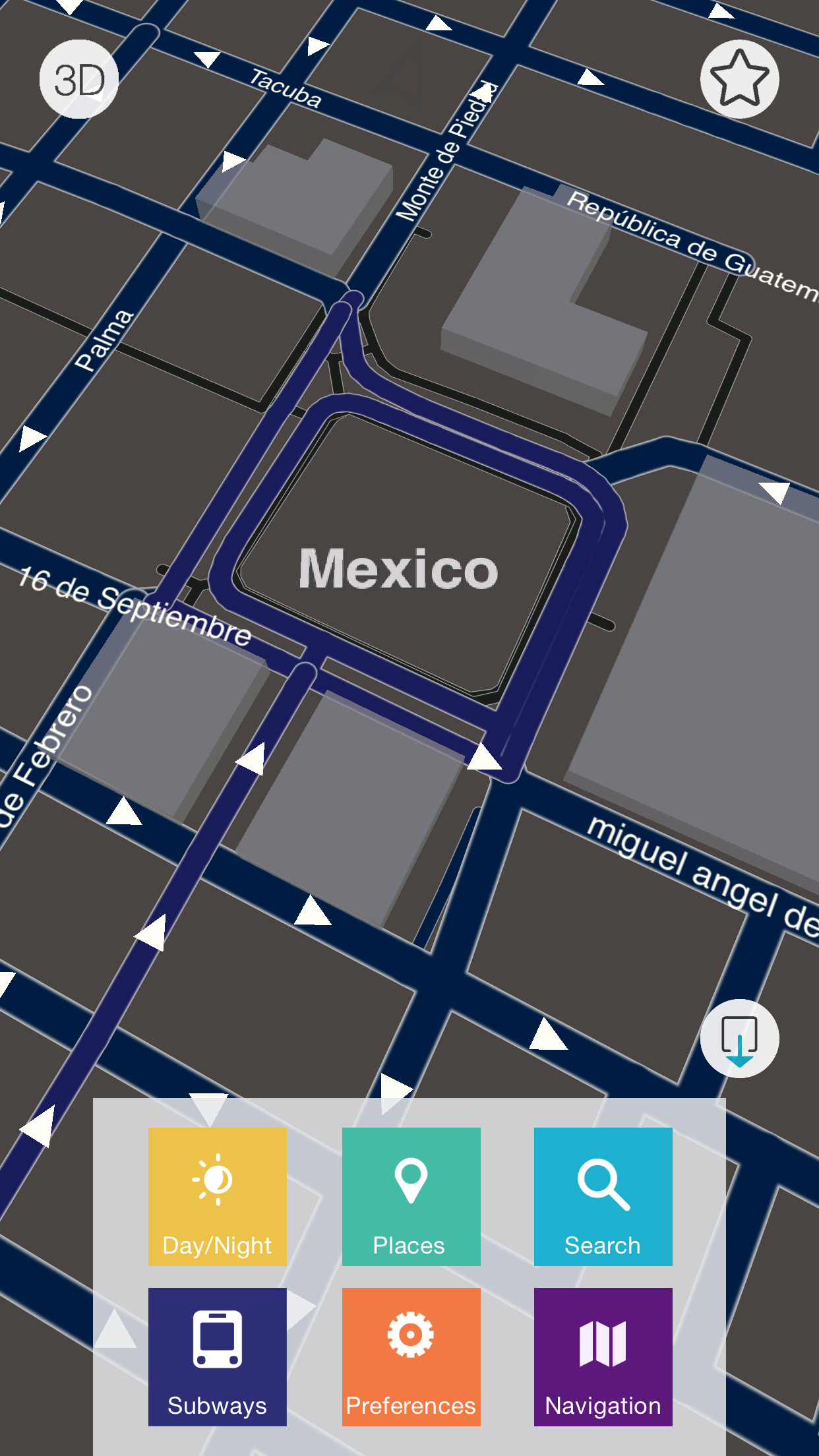 Mexico - Offline Map & City Guide (w/ metro!) screenshot 5