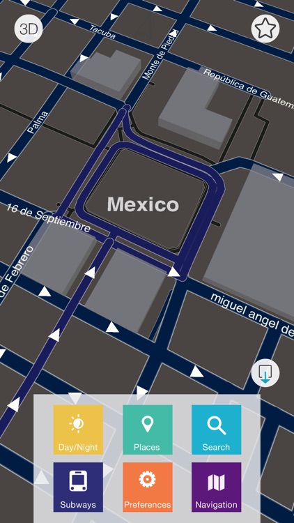 Mexico - Offline Map & City Guide (w/ metro!) screenshot-4