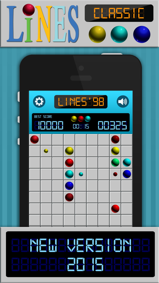 Lines 98 - Color Balls Classic - 1.2 - (iOS)