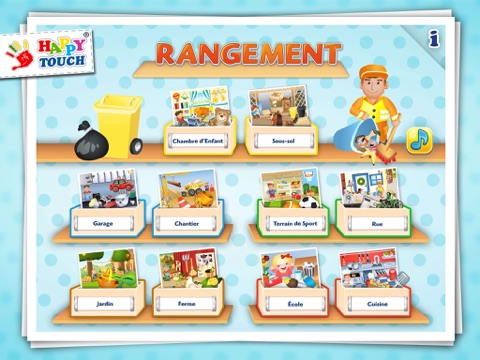 Screenshot #6 pour Jeux pour enfants - Nettoyer - de Happy-Touch®