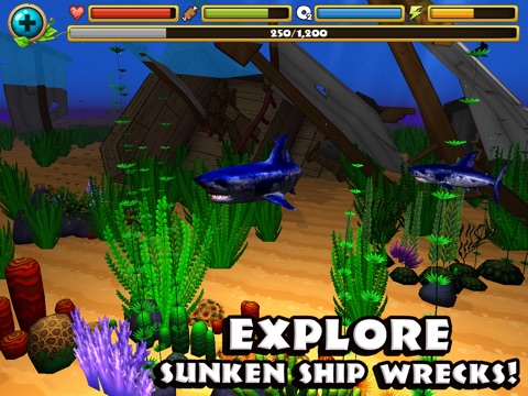 Игра Wildlife Simulator: Shark