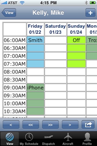 SchedulePT screenshot 2