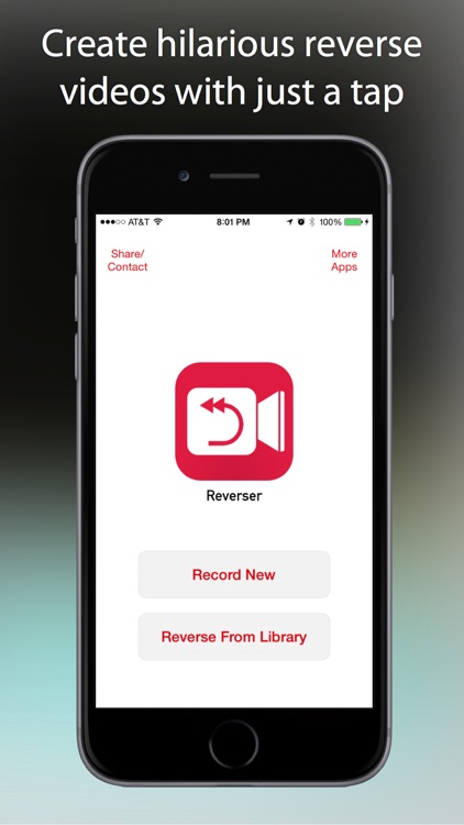 Reverser - Backwards Video Maker with Reverse Cam