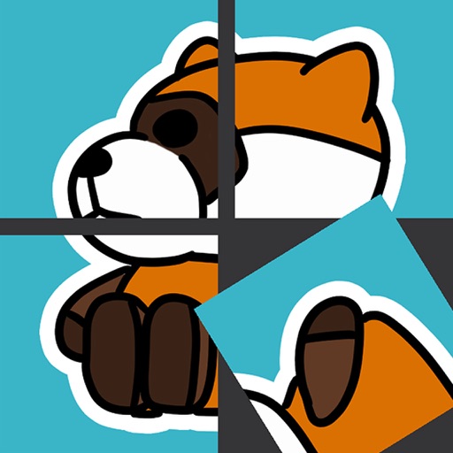 Rotate Lesser Panda Puzzle Icon