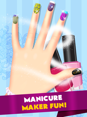 Screenshot #5 pour Jeu de fille de manucure les meilleurs jeux gratuits pour le amis l'ipad et l'iphone