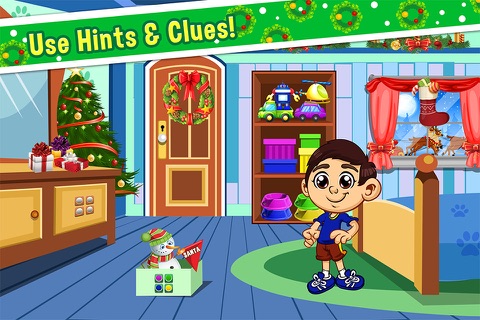 A Christmas Hidden Object Room Puzzle Quiz - can you escape the xmas house in an adventure guess pic 2 for kids! screenshot 3