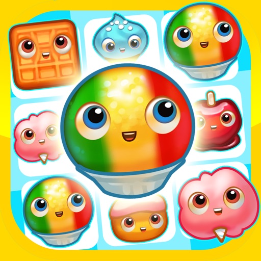 Match Mania Free-zy Frozen Dessert Recipe Game iOS App