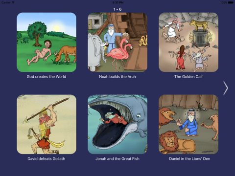 Screenshot #5 pour Play Bible - arrange bible scenes and listen to the story