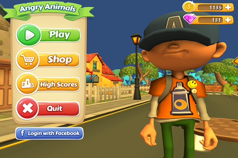 Angry Animal Town screenshot 2