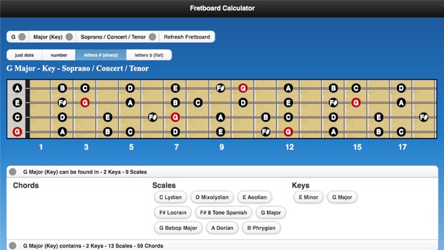 Fretboard Calculator(圖4)-速報App