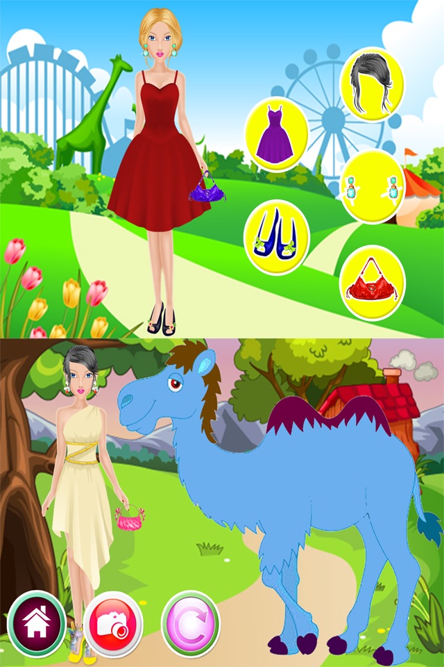 Beauty Queen Dress up Makeover Spa & Camel Care screenshot 3