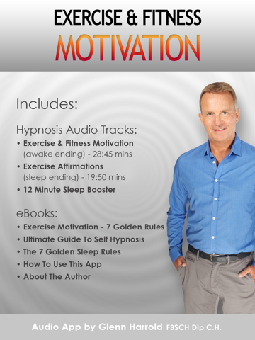 Exercise & Fitness Hypnosis Motivation by Glenn Harroldのおすすめ画像1
