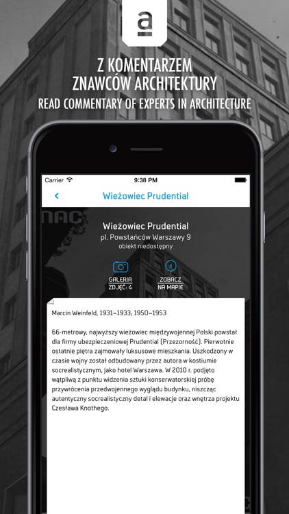 Archimapa - przewodnik po warszawskiej architekturze //  Archimap - mobile guide to the architecture of Warsaw