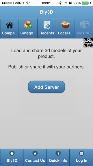 Bly 3D app screenshot 1