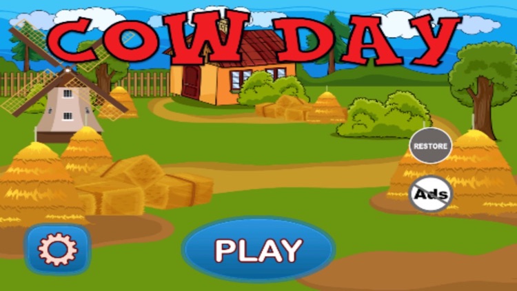 Cow Day - Avoid The Falling Milk Animals