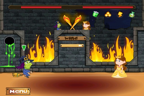 Good Beautiful Princess Battle - Evil Ugly Witch Classic Revenge Free screenshot 2