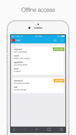 Turkish – English Dictionary iPhone image 1