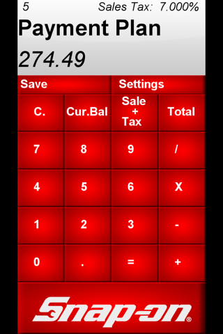 Snap-on Calculator screenshot 3