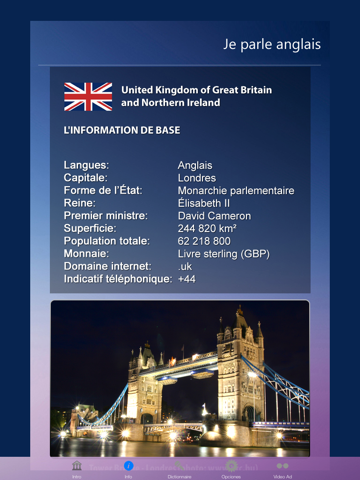 Je Parle ANGLAIS - audio cours iPad screenshot