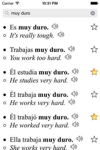Speak Spanish Anywere with Bilingual Audio Sentences screenshot 3