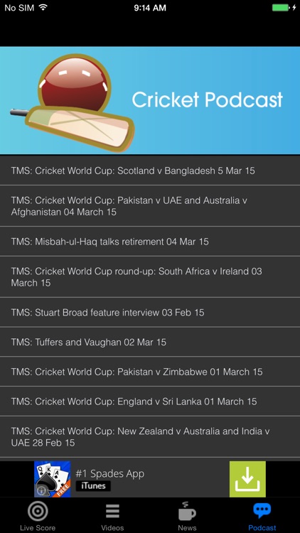 Bazinga Live Cricket Scores screenshot-3