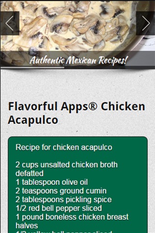Mexican Recipes from Flavorful Apps® screenshot 3