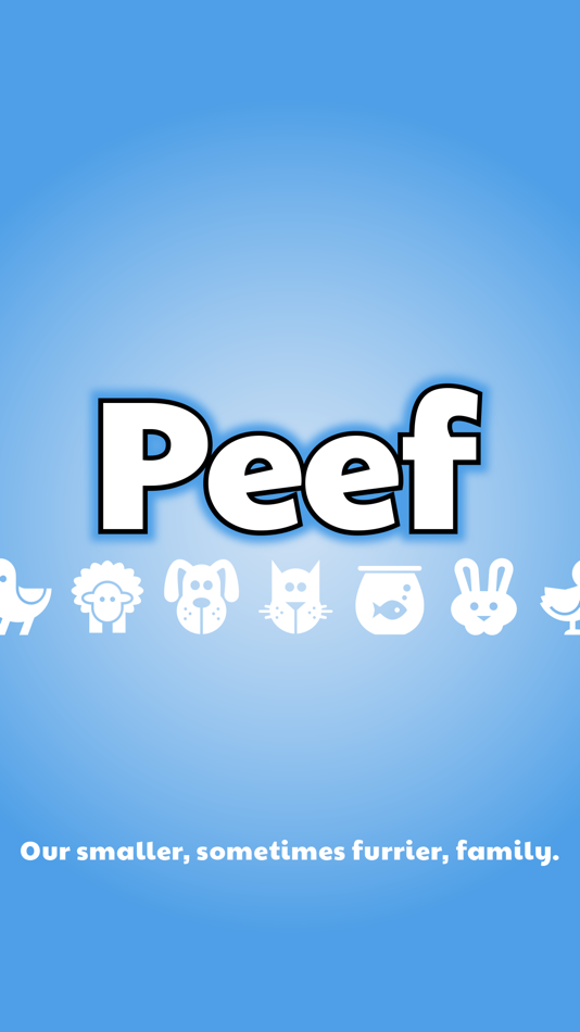 #1. Peef : Your Pet's Record Keeper (iOS) 来自: Black Shirt Inc