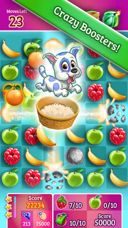 Juicy Fruit - 3 match puzzle yummy blast mania game