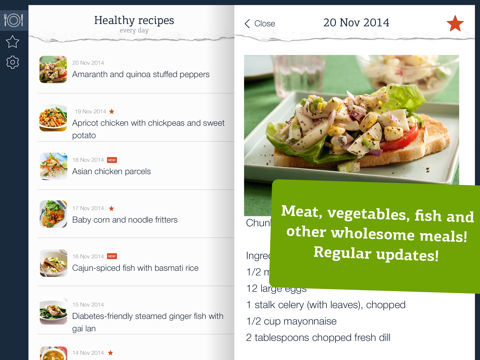 Screenshot #5 pour Healthy Recipes - quick and easy meals for a well-balanced diet