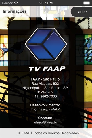 TV FAAP screenshot 2