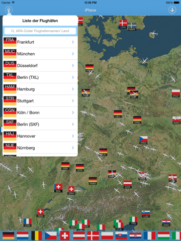Screenshot #6 pour Flughafen DE Airport  iPlane Fluginformationen