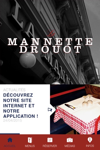 La Mannette Drouot - Restaurant Paris screenshot 2