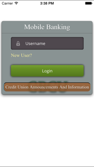 Screenshot #1 pour GBCU Mobile Banking